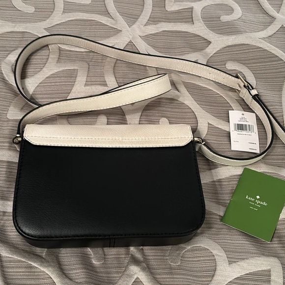 Kate Spade Alycia Grove Street Black and Cement Shoulder bag Like New with Tag - Picture 8 of 10